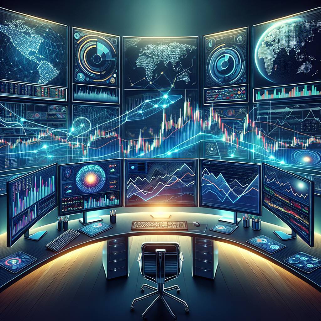 Which stacked curved monitor setups do professional cryptocurrency traders prefer?