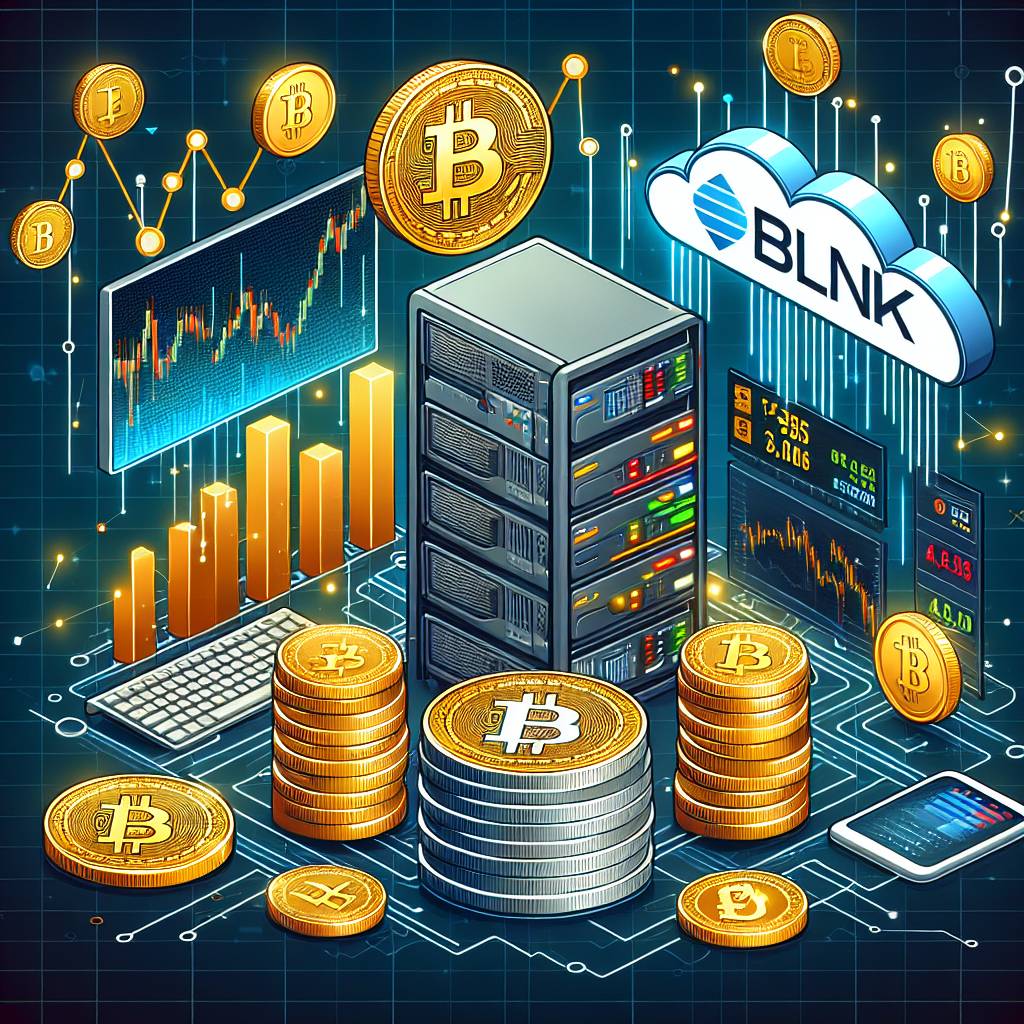 Which cryptocurrencies are commonly traded along with BLNK stock?