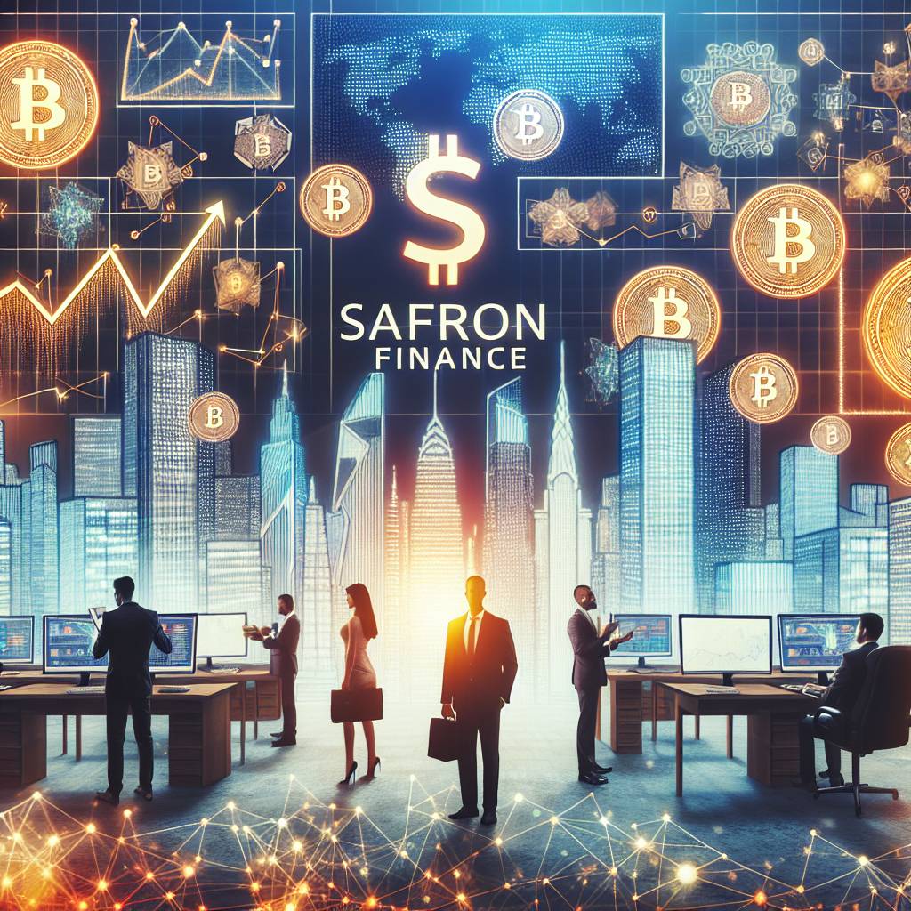 How does David Gilbert's saffron compare to other cryptocurrencies in terms of price and market capitalization?