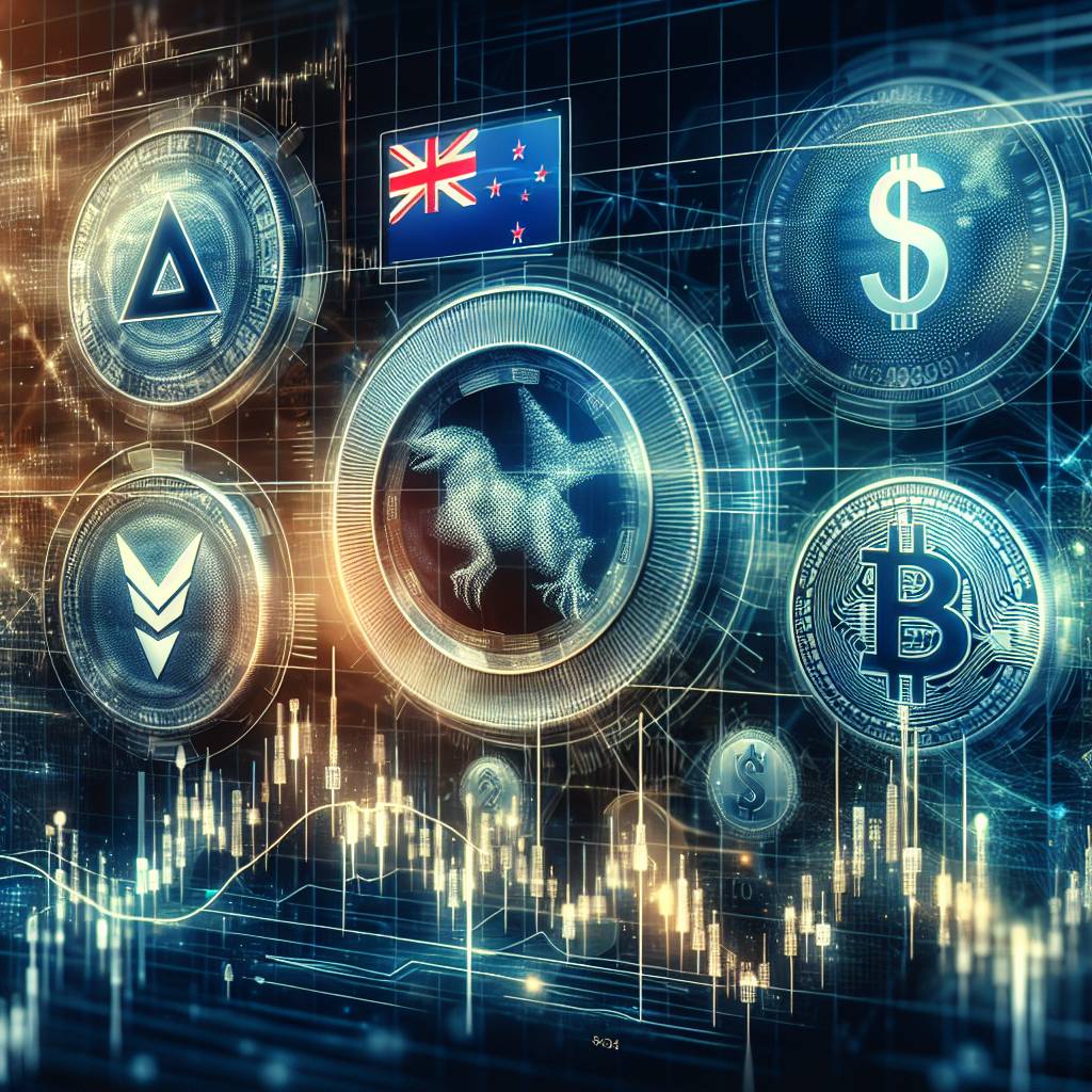 How does the AUD to NZD exchange rate affect the value of cryptocurrencies?