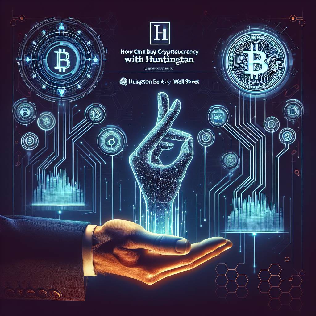 How can I buy digital currency with Huntington Bank?