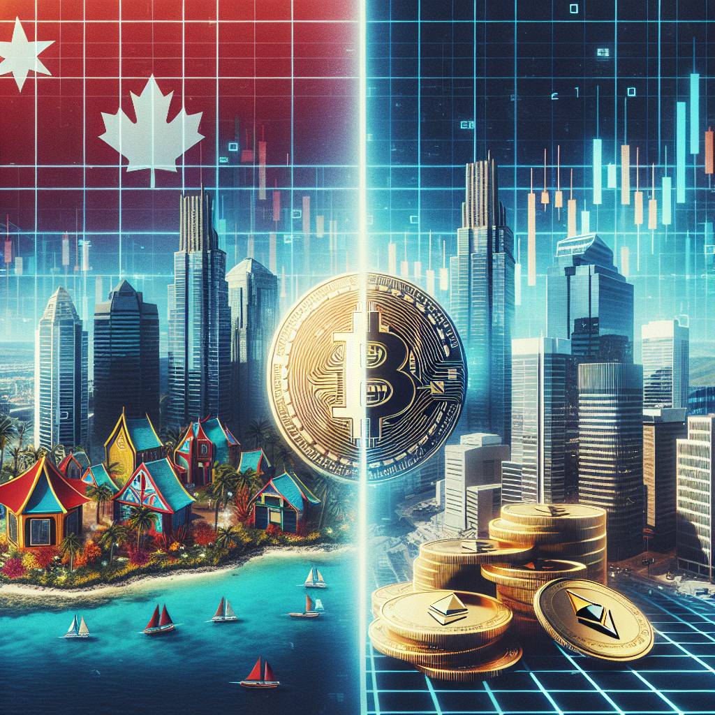 What are the predictions for the future of digital currencies in Curacao compared to Canada?