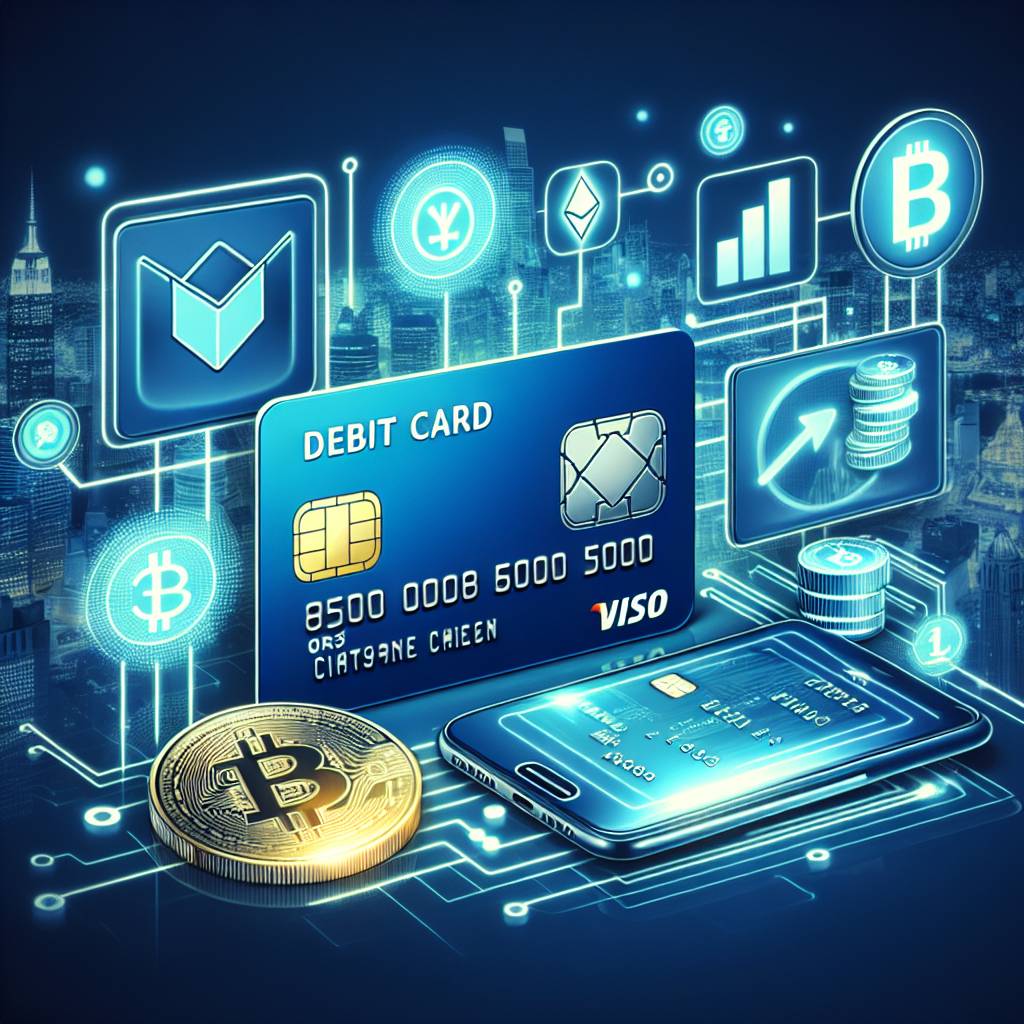 How can I link my debit card to a digital wallet for buying and selling cryptocurrencies?