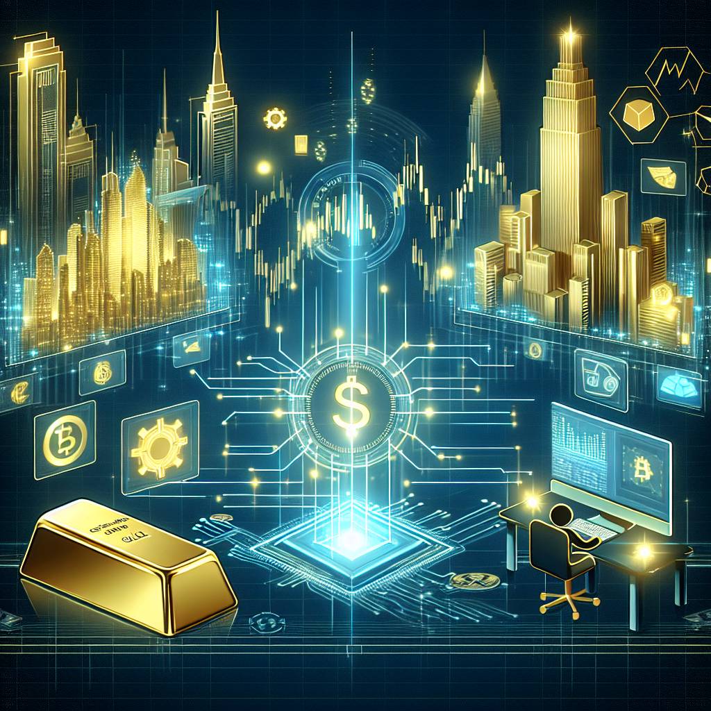 How does tokenizing gold work in the context of digital currencies?