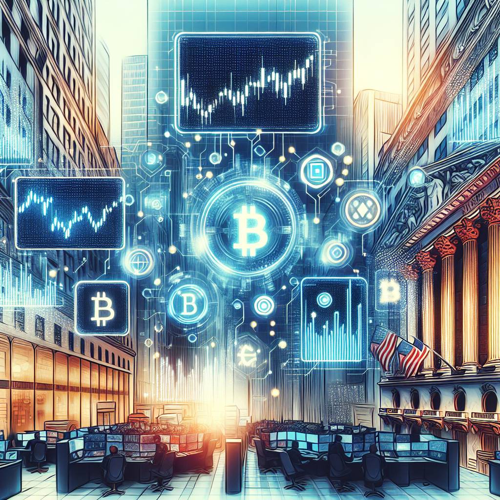 What are the top digital currency stock market indices in the United States?