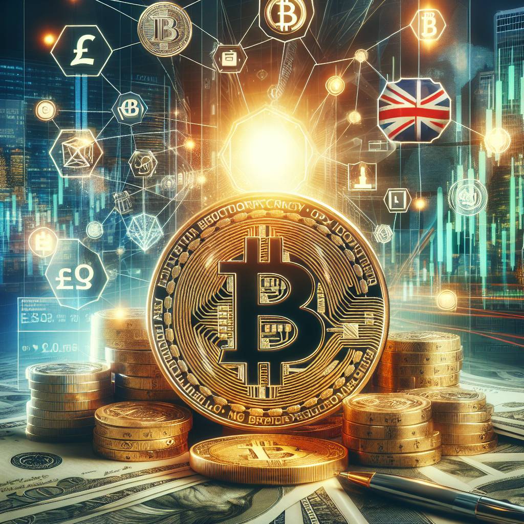 What are the advantages of using pounds to invest in cryptocurrencies instead of traditional currencies?
