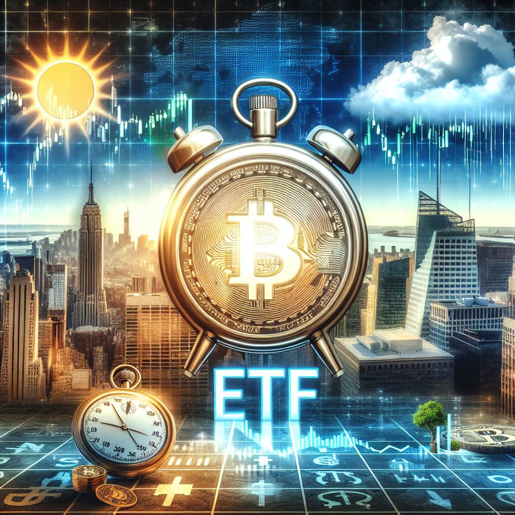 What are the advantages of timing my Bitcoin ETF investment based on market trends?