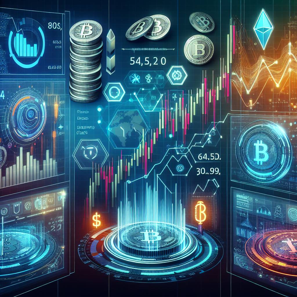 What is the correlation between the QQQ stock ticker and the prices of major cryptocurrencies?