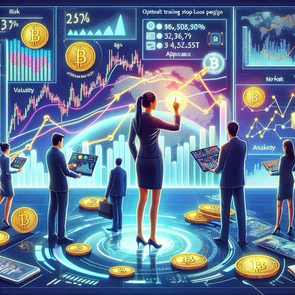 What are the factors to consider when choosing the optimal trailing stop loss percentage for investing in digital assets?