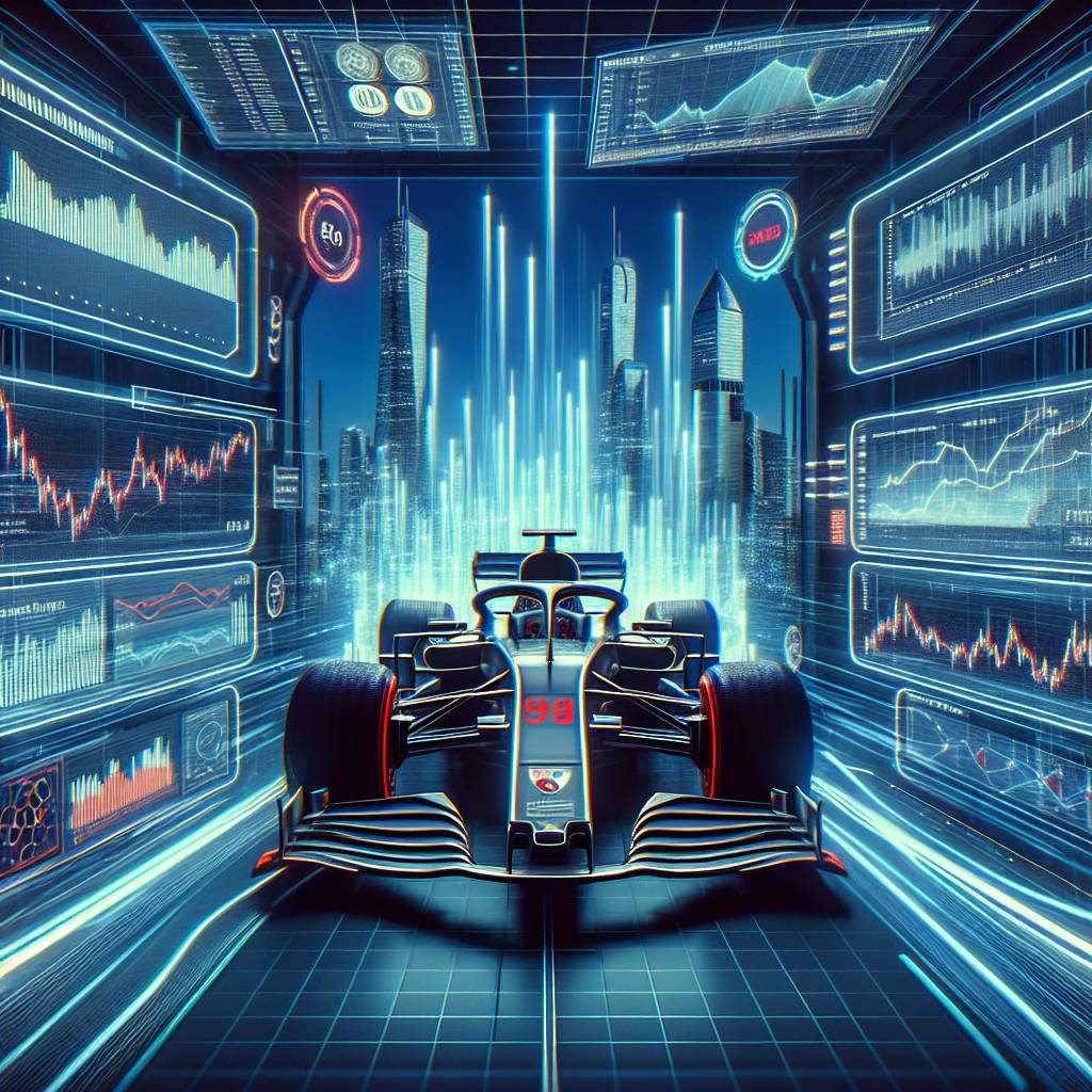 What are the top cryptocurrencies in the Formula 1 industry?