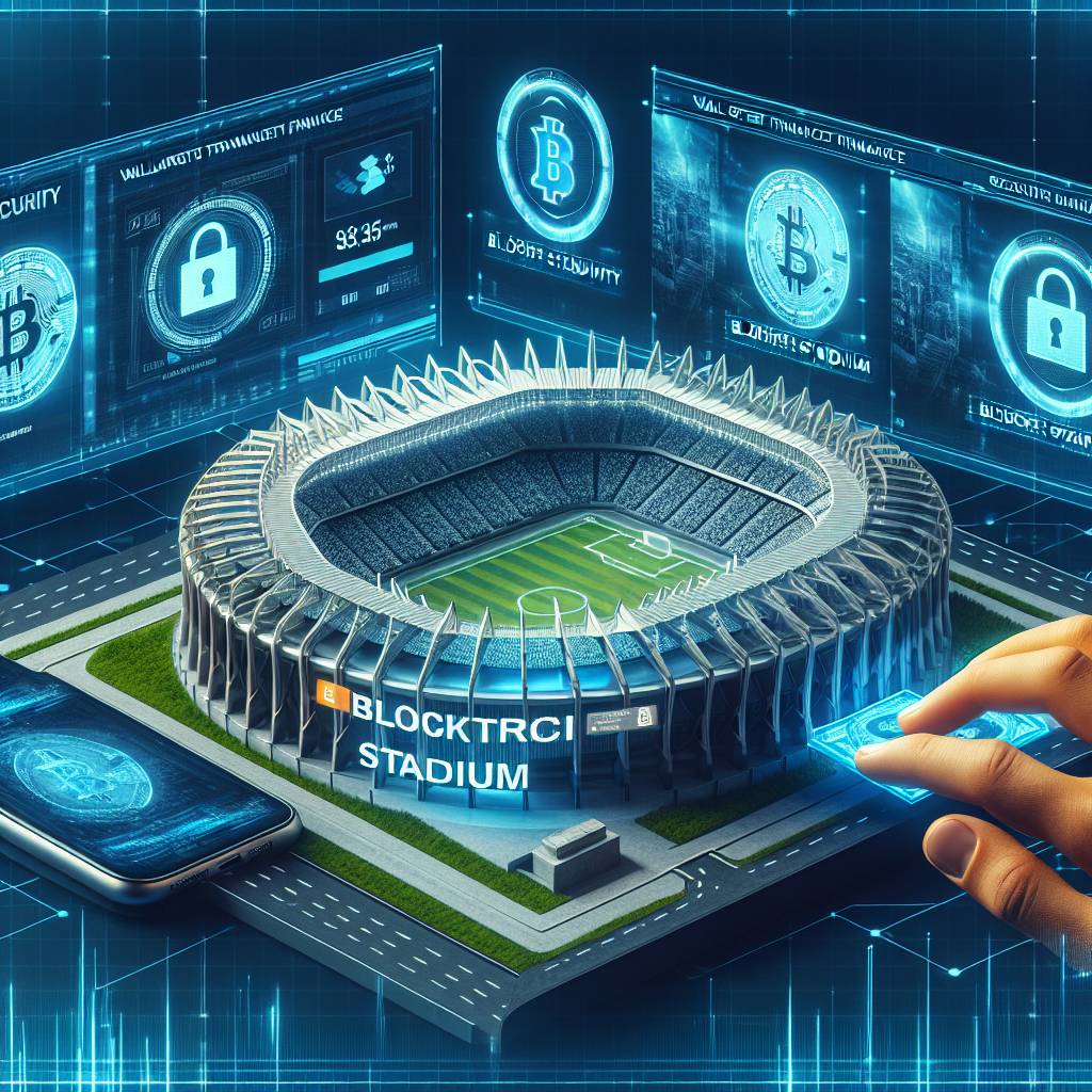 What security measures are in place at BlockFi Stadium to protect cryptocurrency transactions?
