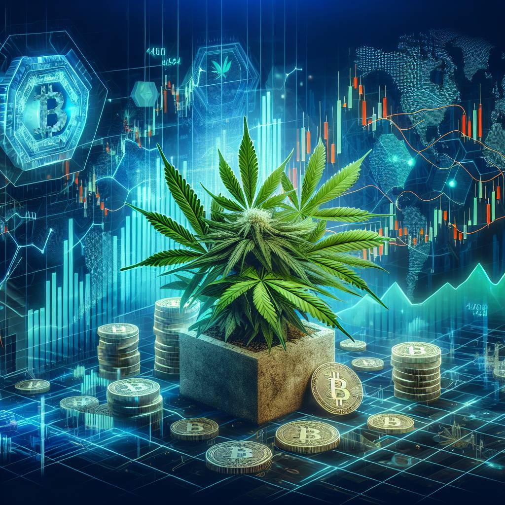 What is the relationship between Canopy Growth and the cryptocurrency market?