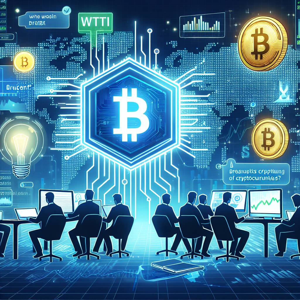 What are the factors that influence the WTI crude index in relation to digital currencies?