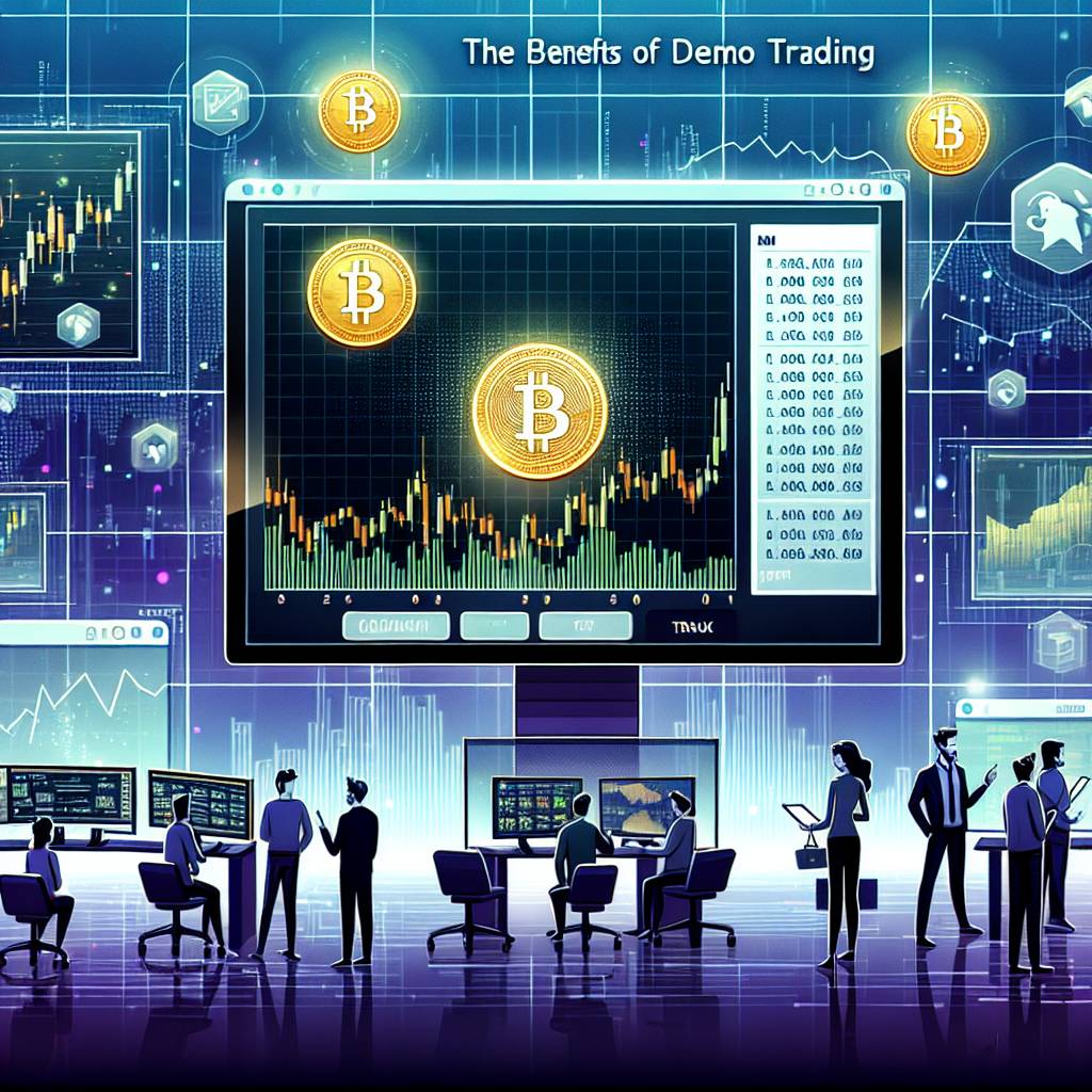 What are the benefits of demo trading in the cryptocurrency market?