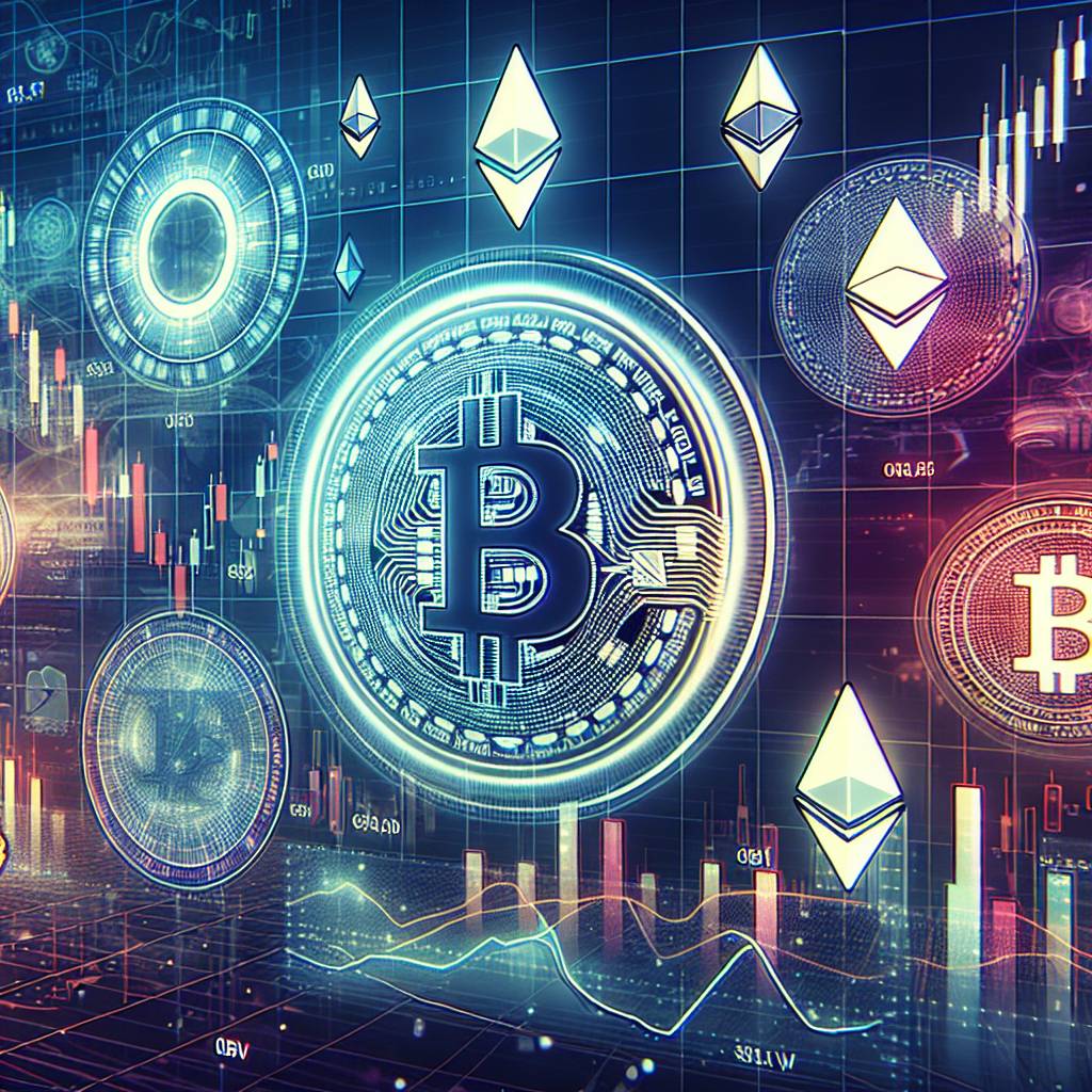 Which cryptocurrencies have shown strong bullish trends with bull flag patterns recently?