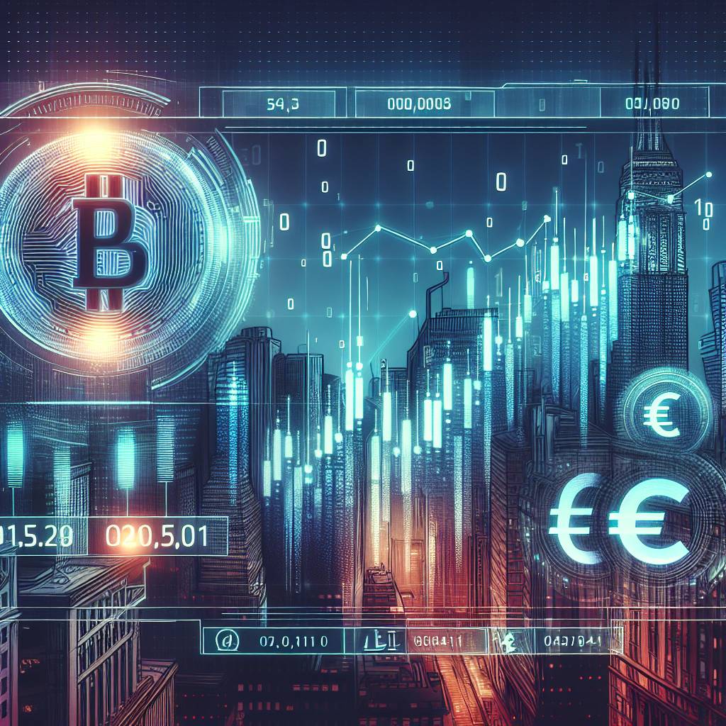 What is the current exchange rate from $ to euro in the cryptocurrency market?