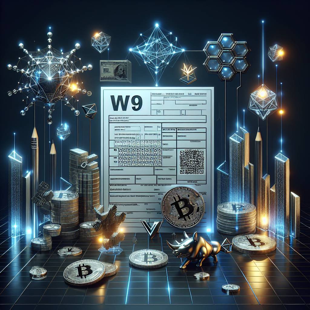 Are there any specific requirements for submitting a W9 form in the cryptocurrency industry?