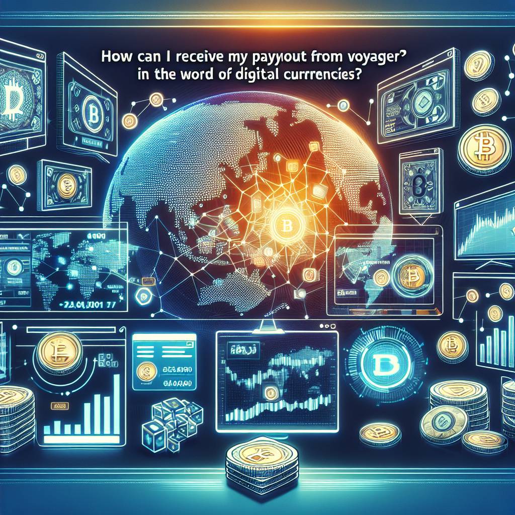 How can I receive my payout from Voyager in the world of digital currencies?