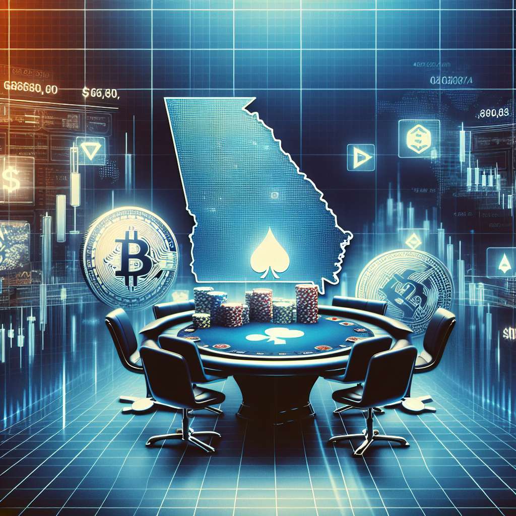 Are there any poker rooms in Georgia that accept cryptocurrencies?