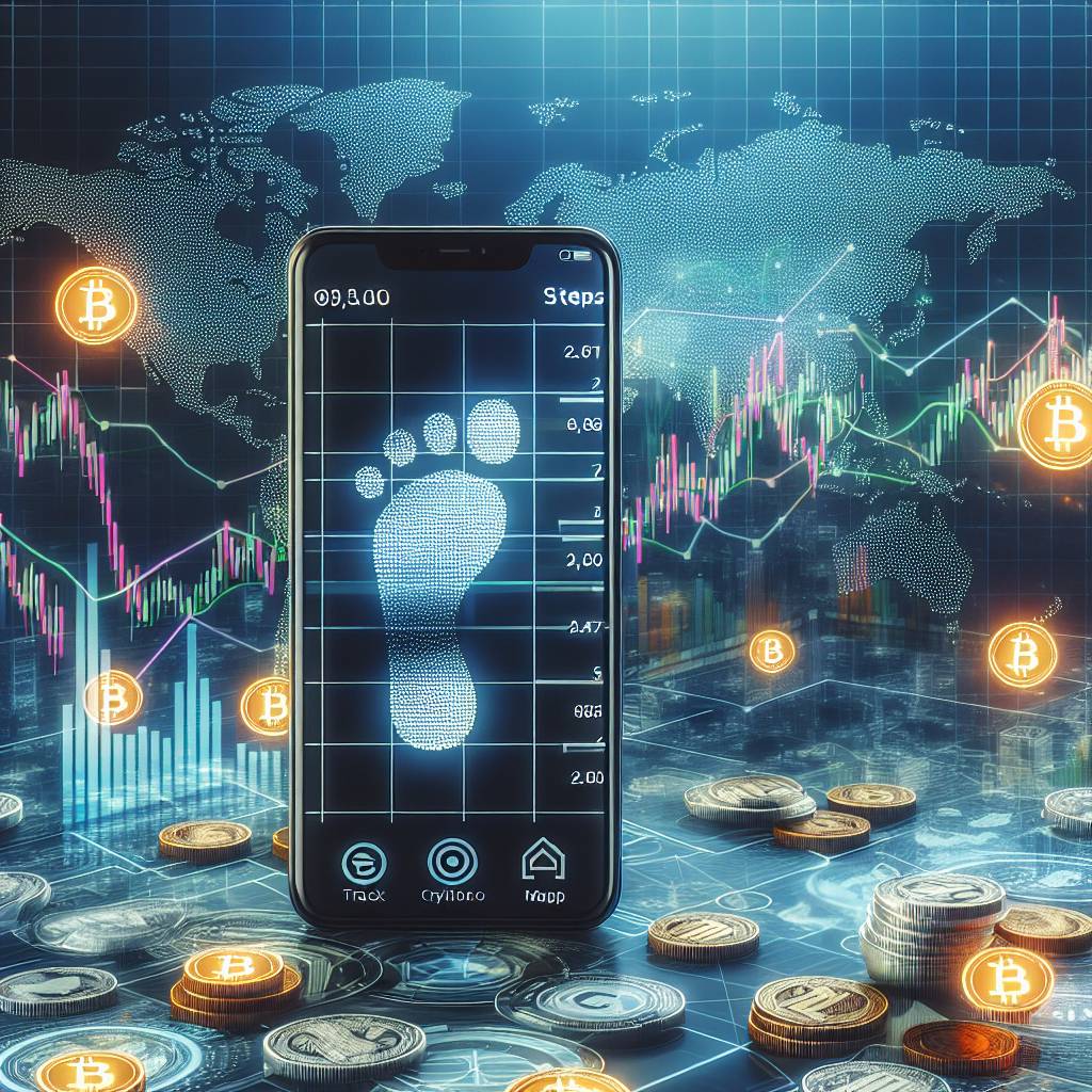 What are the most popular cryptocurrency apps for tracking steps?