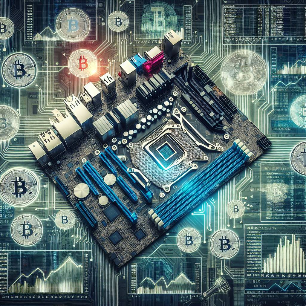 Which motherboard is recommended for GPU mining in the cryptocurrency industry?
