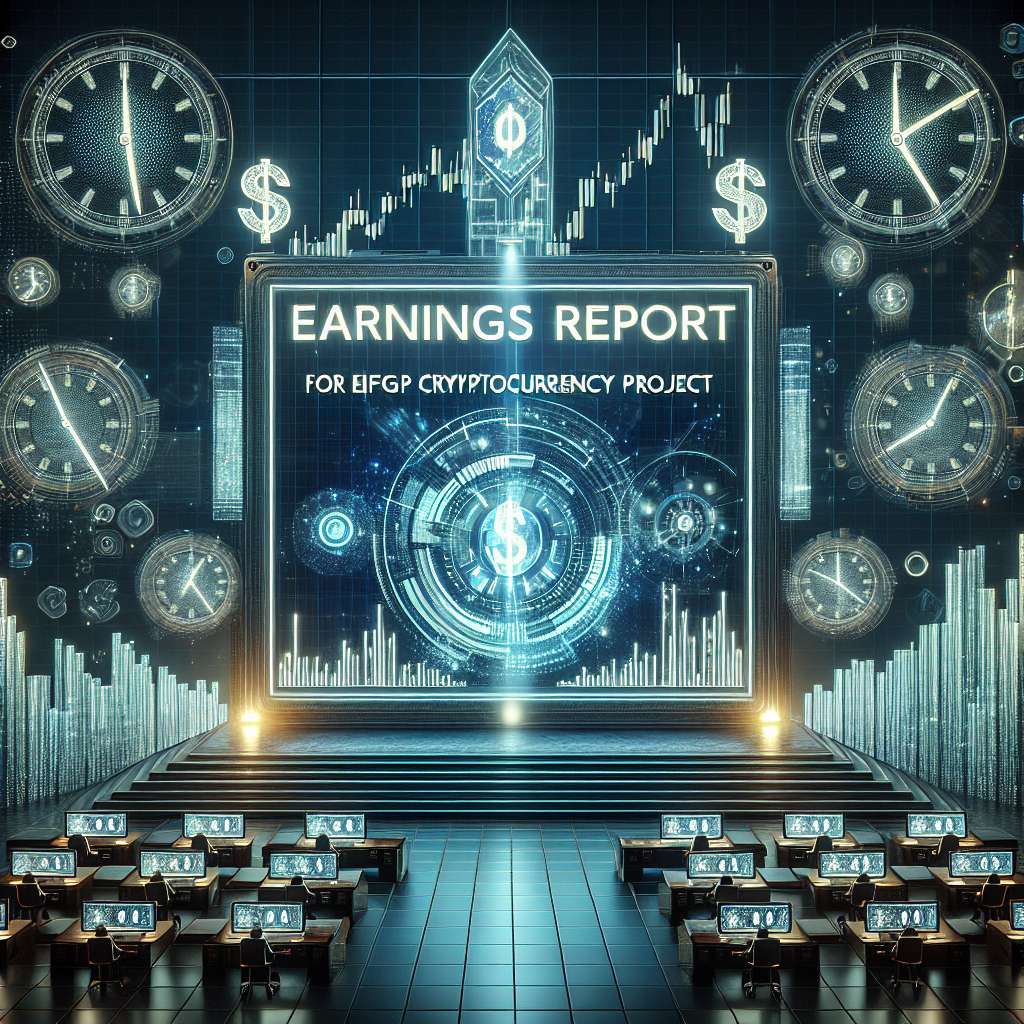 When will the earnings report for the cryptocurrency DS be released?