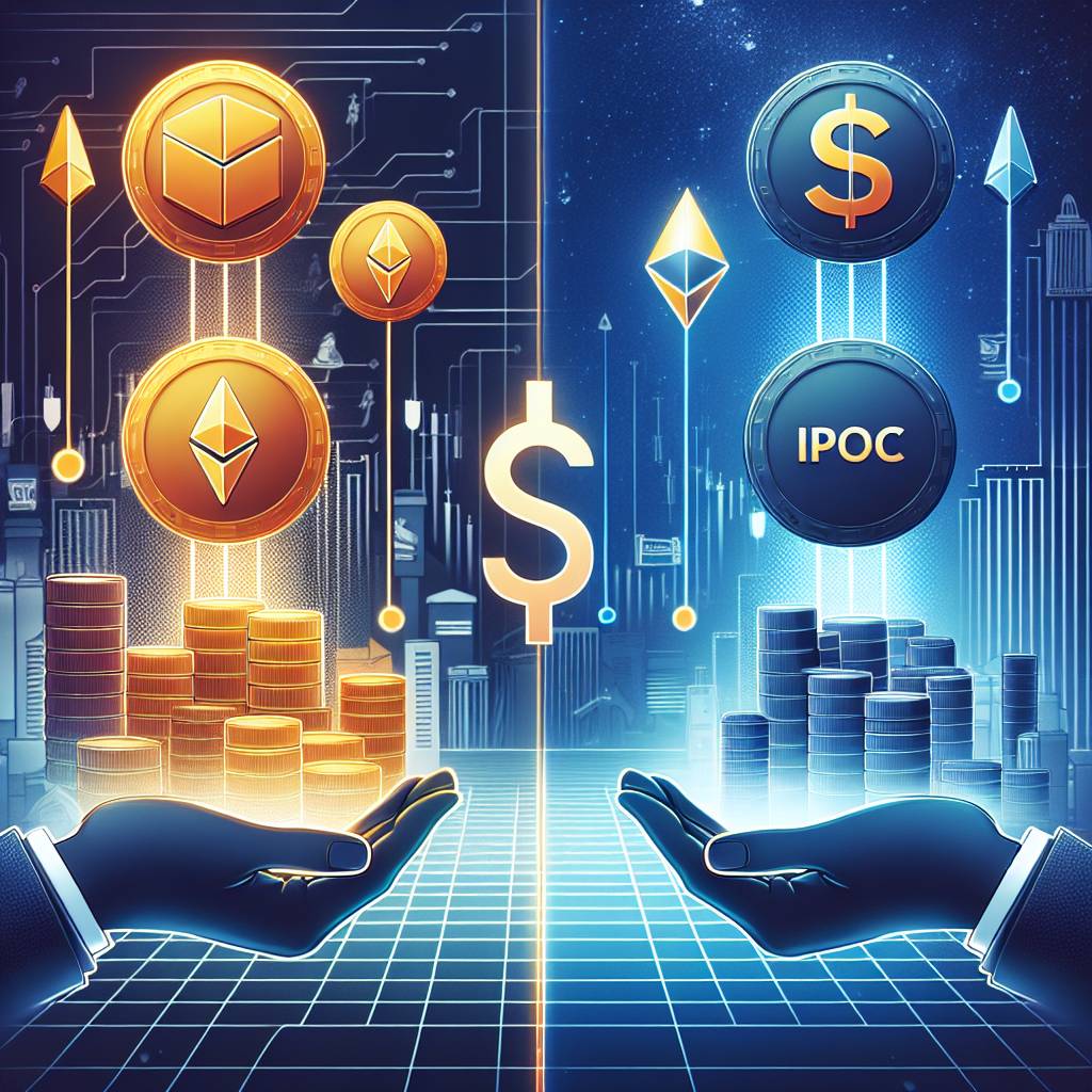 How do SPACs compare to IPOs in terms of raising funds for cryptocurrency projects?