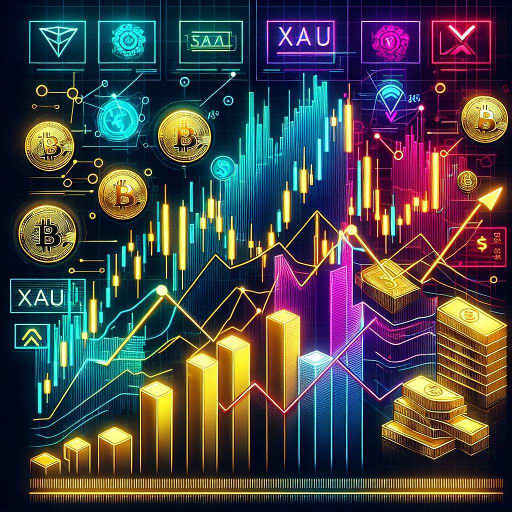 How does the XAU/USD exchange rate affect the cryptocurrency market?
