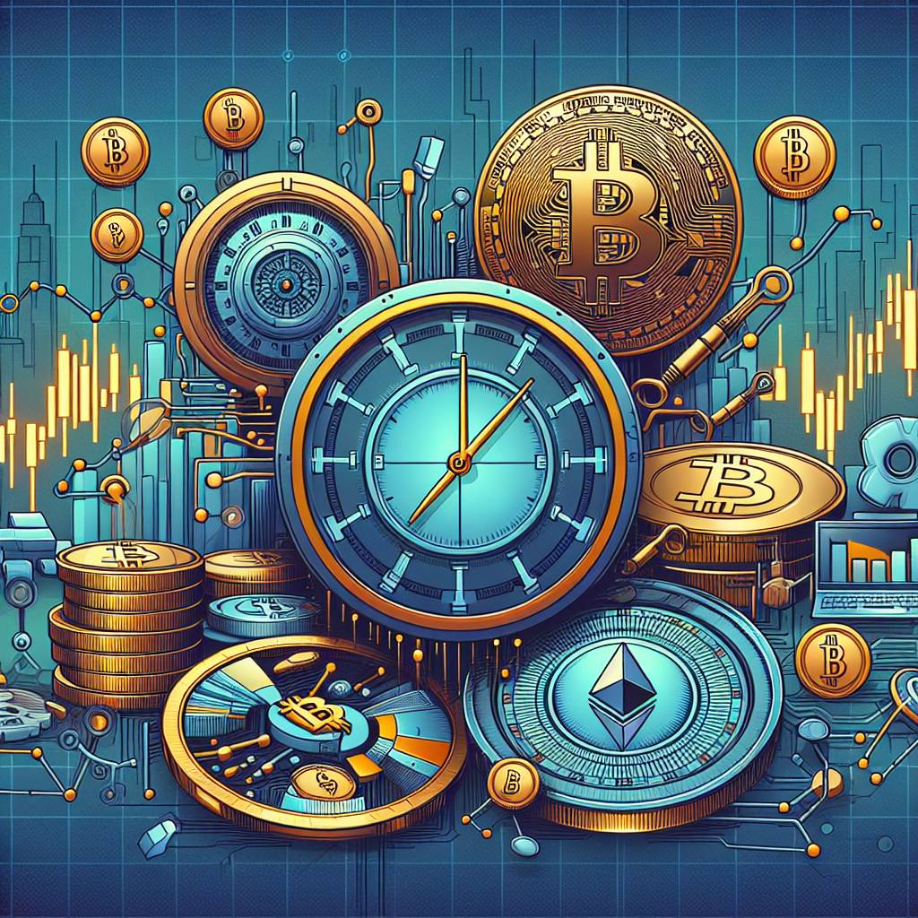 How does time decay affect cryptocurrency price predictions?