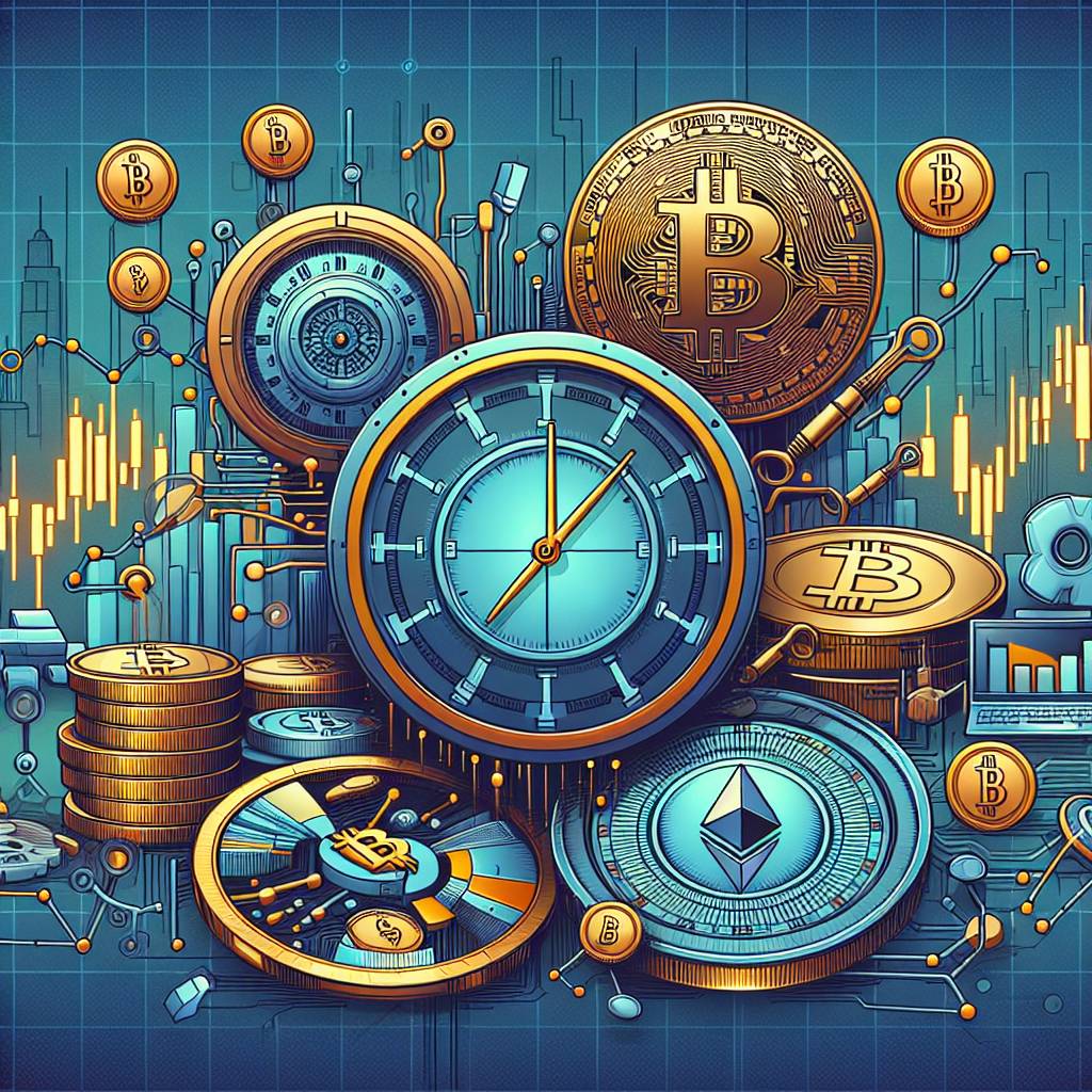 How does time affect cryptocurrency prices?