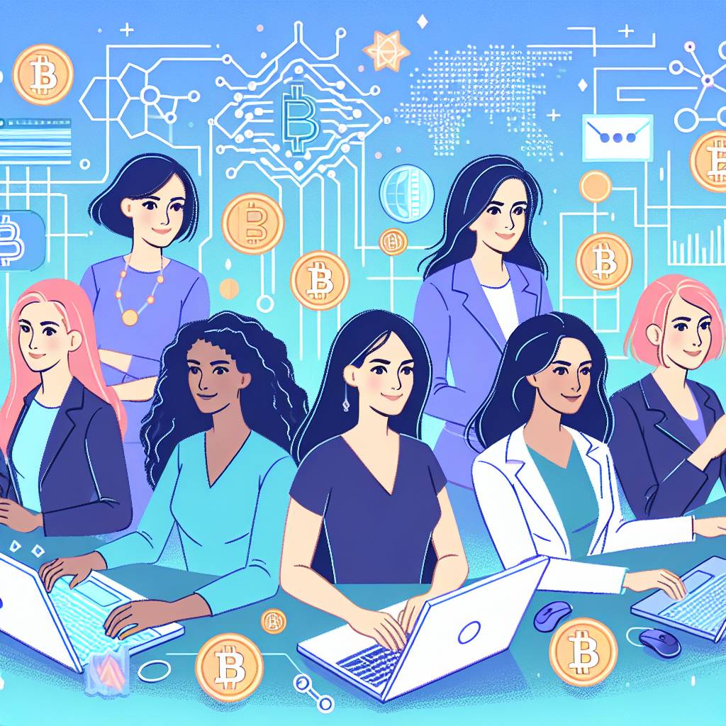 Why is it important for women to be involved in the cryptocurrency industry?