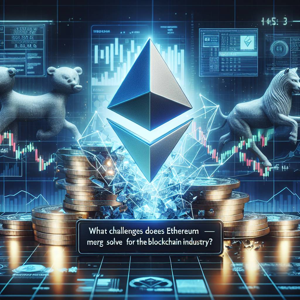 What challenges does the eth2 merge solve for the Ethereum network?