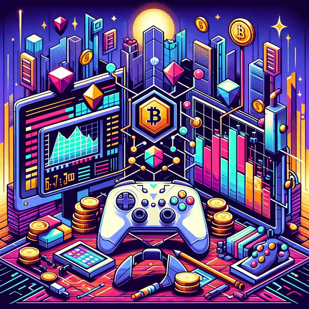 How can NFTs and cryptocurrencies be used in the gaming industry?