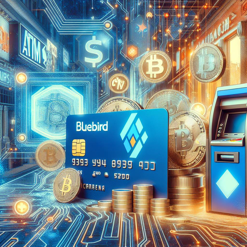 What are the best practices for using my bluebird card in the cryptocurrency market?