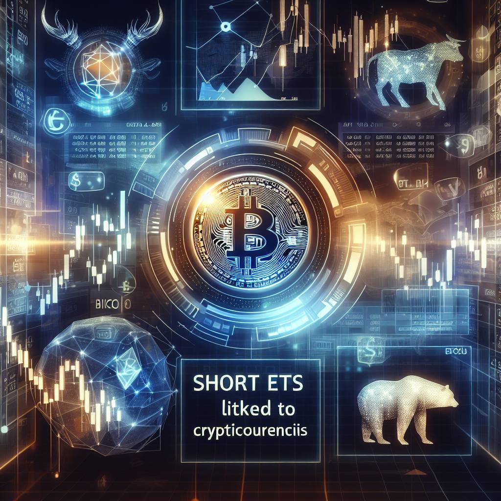 What are the best short ETFs for cryptocurrencies in the S&P 500?
