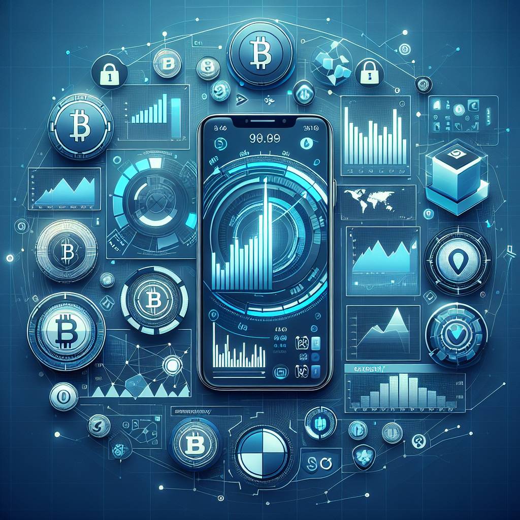 What are the top features of the Charles Schwab mobile app for managing cryptocurrency investments?