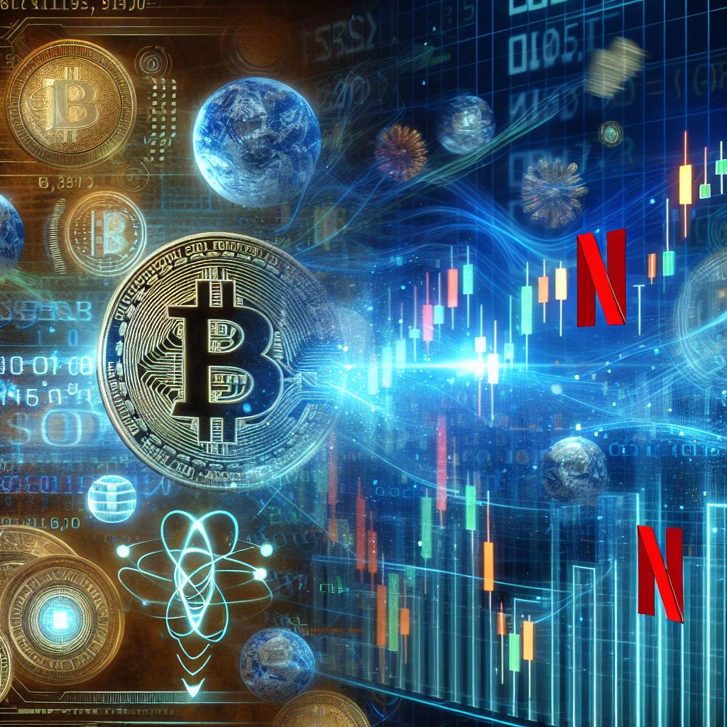 What impact does the price of Bitcoin have on Netflix stock?