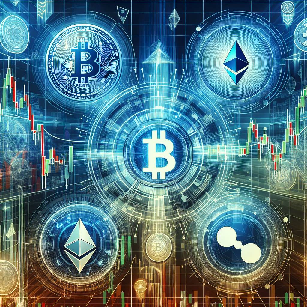 Which cryptocurrencies have shown patterns similar to the Wyckoff market cycle?