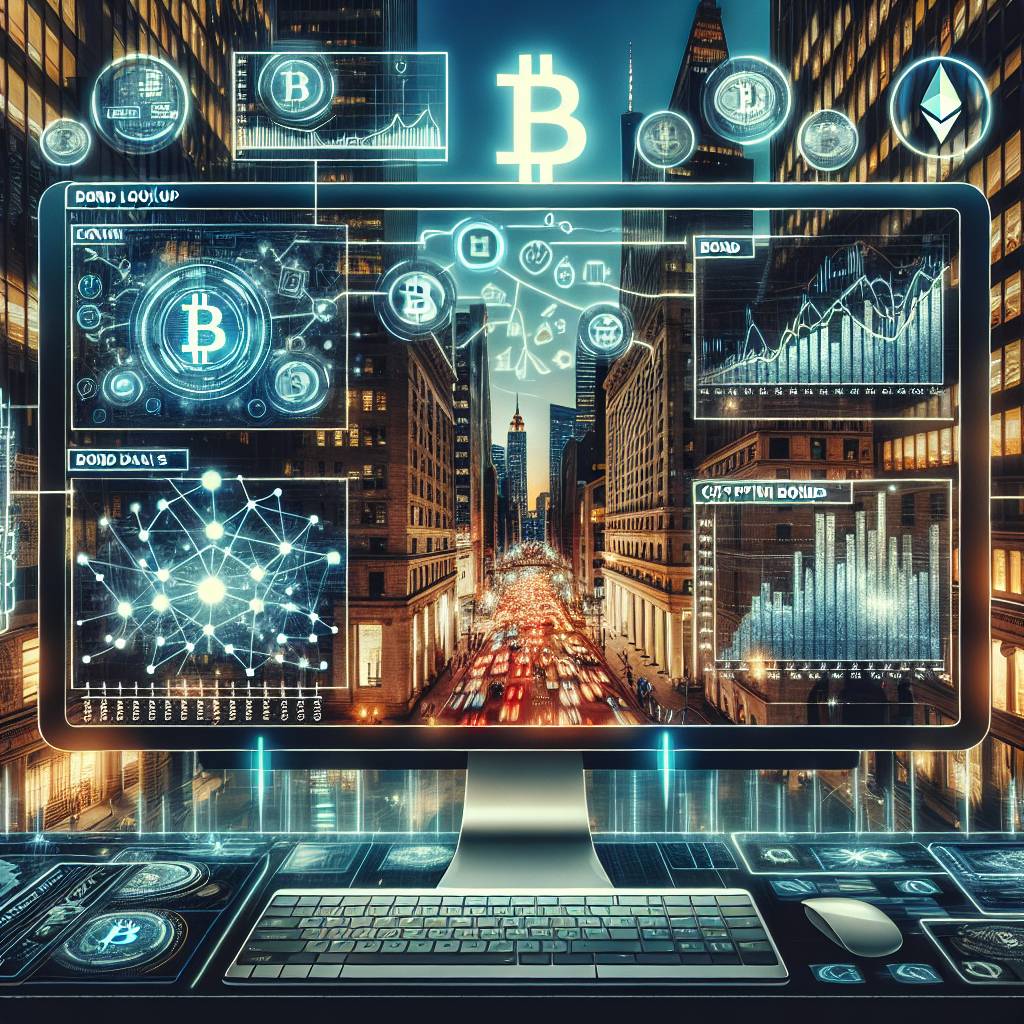 Which cryptocurrencies are most influenced by changes in agency bond yields?