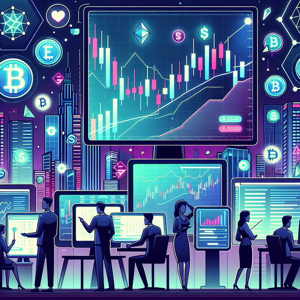How can I identify trends in day trading with cryptocurrencies?