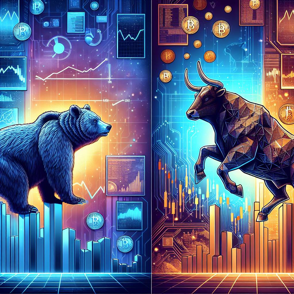 What is the difference between a bear market and a bull market in the cryptocurrency industry?