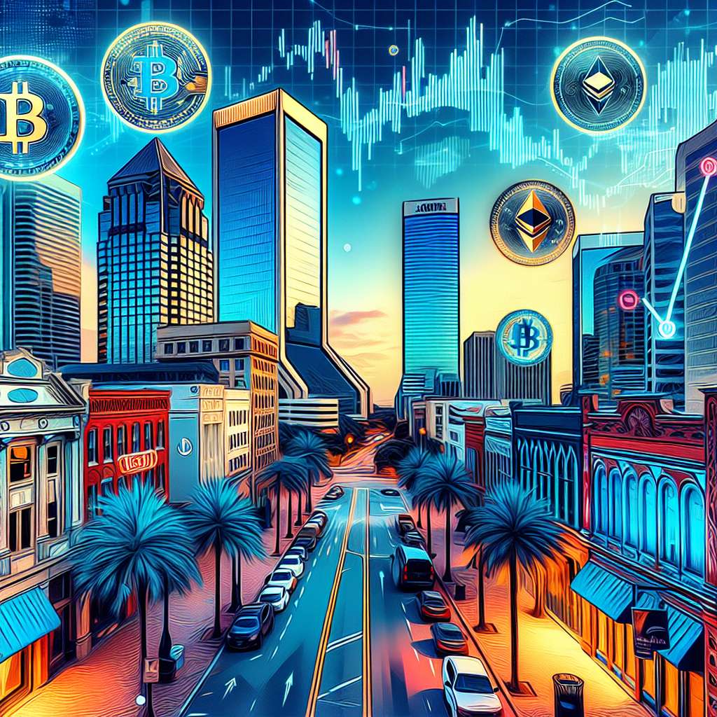 How can I buy and sell cryptocurrencies in Jacksonville with the help of Raymond James?