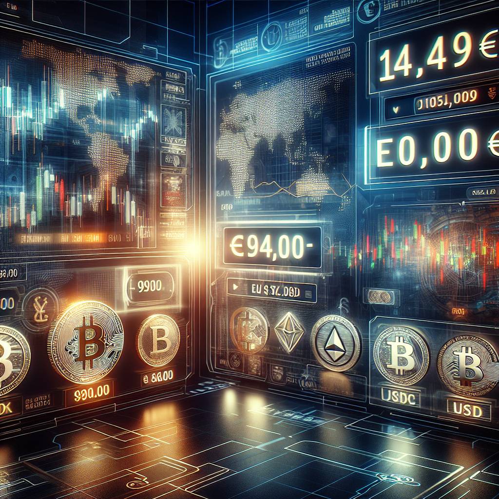What is the current exchange rate for 1950 EUR to USD in the cryptocurrency market?