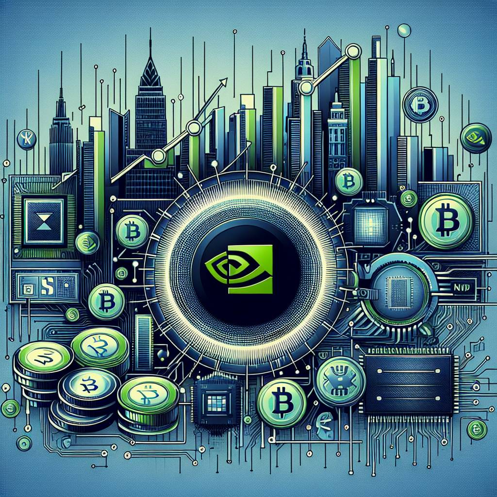What role does NVIDIA play in the development of blockchain and cryptocurrencies?