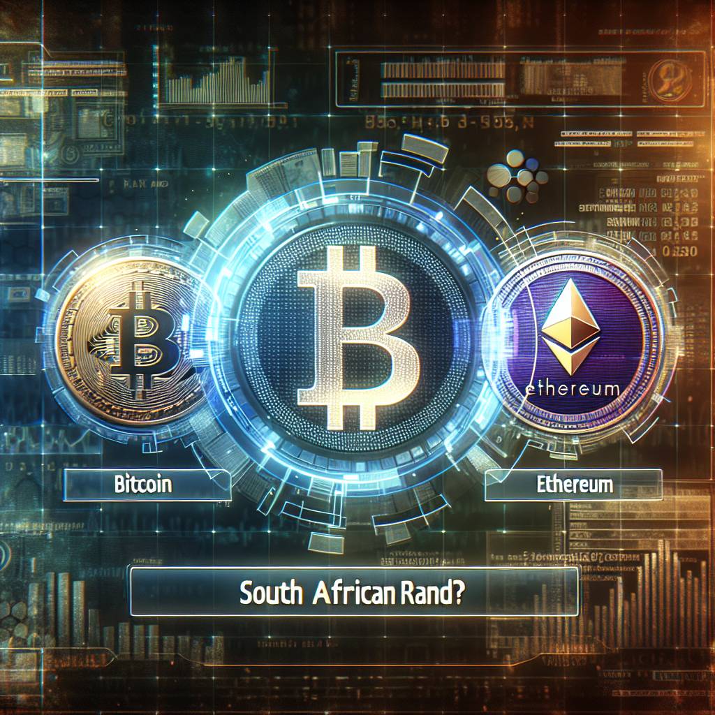 Which cryptocurrencies can I buy with the South African Rand?