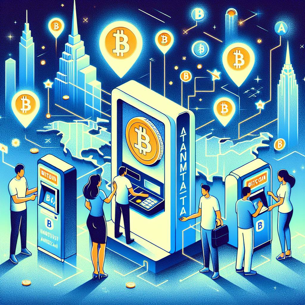 How can I find Bitcoin ATMs in Atlanta that are accessible to North American users?