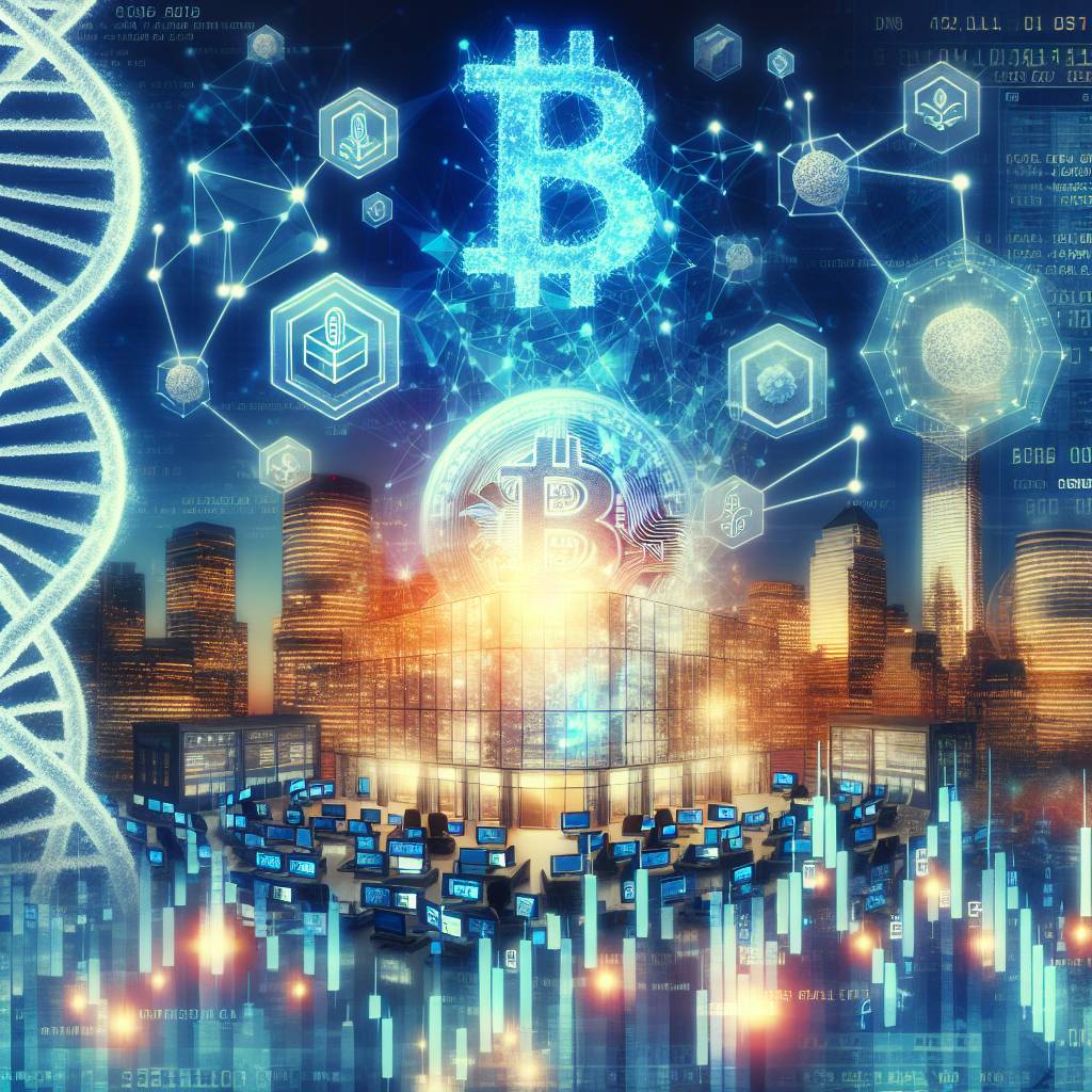 How does CRISPR Therapeutics AG integrate blockchain technology into their operations?