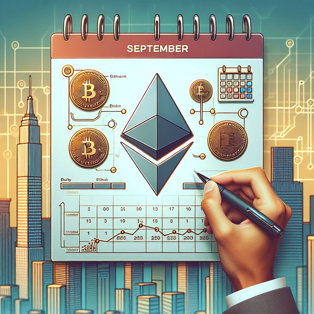 What features will be included in the Ethereum software update planned for September?