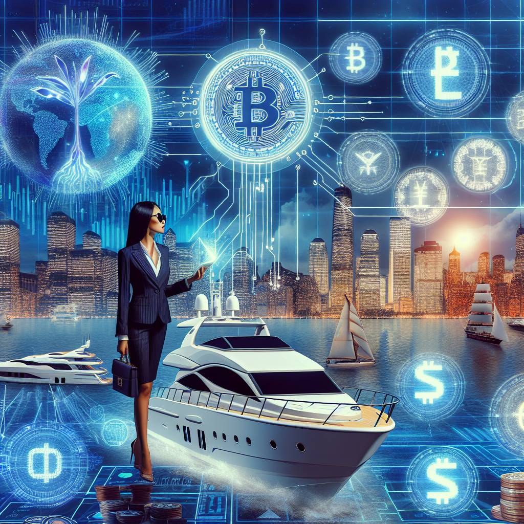 What are some exciting cryptocurrency projects that can entertain a bored yacht owner?