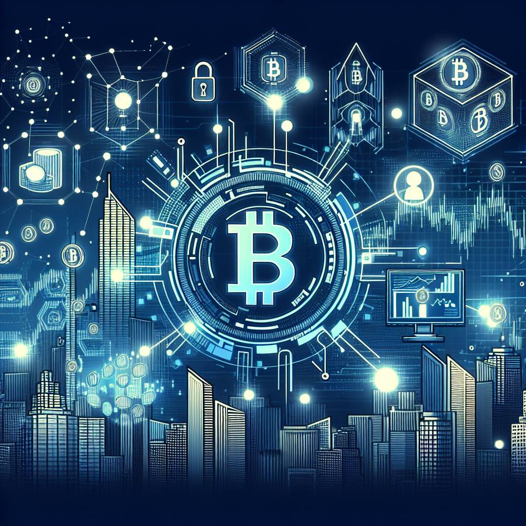 How does blockchain technology impact the security of bitcoin transactions?